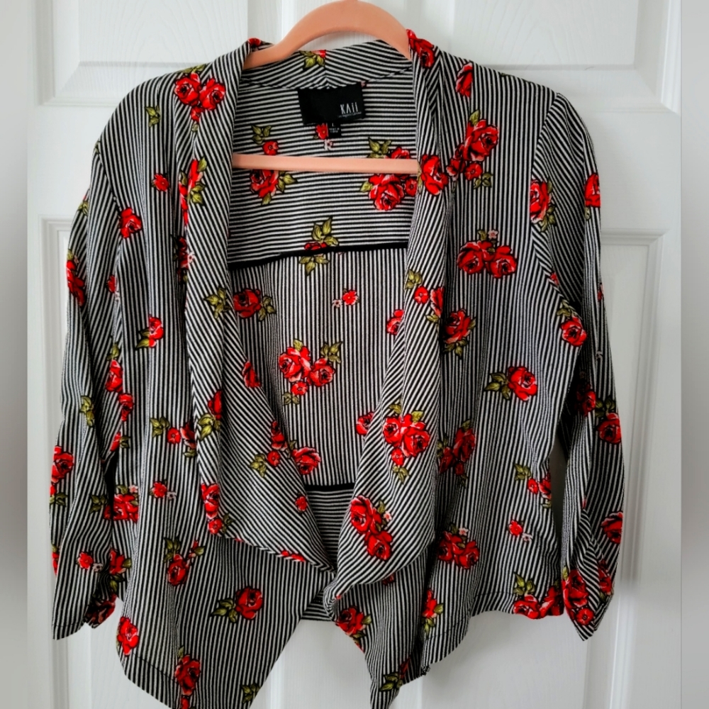 Chiffon Blazer